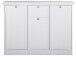 Sideboard >Landsted< in Weiß - 120x90x40cm (BxHxT)