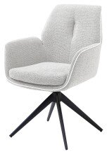 Armlehnstuhl >Enja< (2er Set) drehbar, beige,...