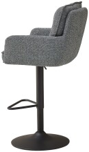 Barhocker >Sofia young< (2er Set) Armlehnen, blau,...