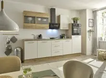 Küchenzeile >Capri< in Artisan Eiche Dekor /...