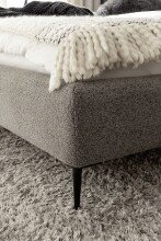 Stauraumbett >Auckland< Liegefläche 140x200 in blaugrau Puente 92 - 170x116x242 (BxHxT)