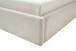 Stauraumbett >Malindi< Liegefläche 140x200 cm in Beige  - 156x120x233cm (BxHxT)