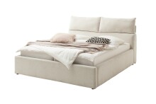 Stauraumbett >Malindi< 160x200 cm, in Beige - 176x120x233cm (BxHxT)