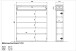 Schuhkommode >GW-AMECA< 2 Türen, 1 Schub, Taupegrün / Navarra-Eiche-Dekor - 83x99x22cm (BxHxT)