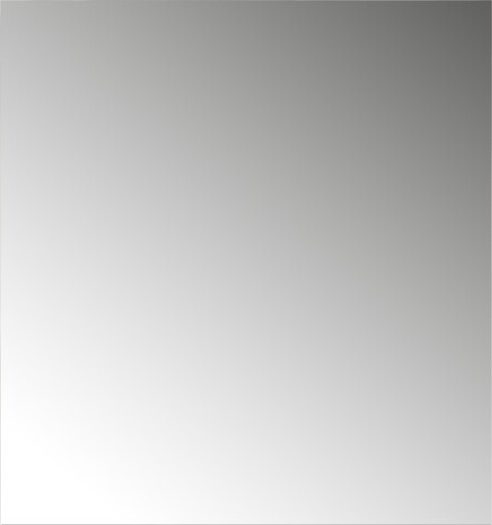 Garderobenspiegel >2791< Trägerplatte Graphit - 75x80x3cm (BxHxT)