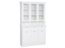 Buffet >Landsted< in Weiß - 120x200x40cm (BxHxT)