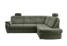 Ecksofa >Elli< Schlaffunktion, Stauraum, Kopfstützen, moosgrün - 264x92x180cm (BxHxT)