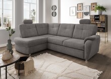 Ecksofa >Elli< Schlaffunktion, Stauraum,...