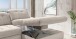 Polsterecke >Devland< Schlaffunktion, Kopfteilverstellung, Cord beige - 273x105x189cm BxHxT