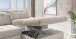 Polsterecke >Devland< Schlaffunktion, Kopfteilverstellung, Cord beige - 273x105x189cm BxHxT