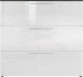 Schuhkipper >GW-ASTONA< 3 Klappen, Graphit/Weiß - 140x129x20cm (BxHxT)