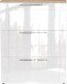 Schuhkipper >GW-ASTONA< 3 Klappen, Weiß / Navarra-Eiche-Dekor - 100x129x20cm (BxHxT)