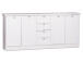 Sideboard >Landsted< in Weiß - 200x90x40cm (BxHxT)