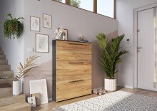 Schuhkipper >GW-WILDOMAR< 3 Klappen, Graphit /...