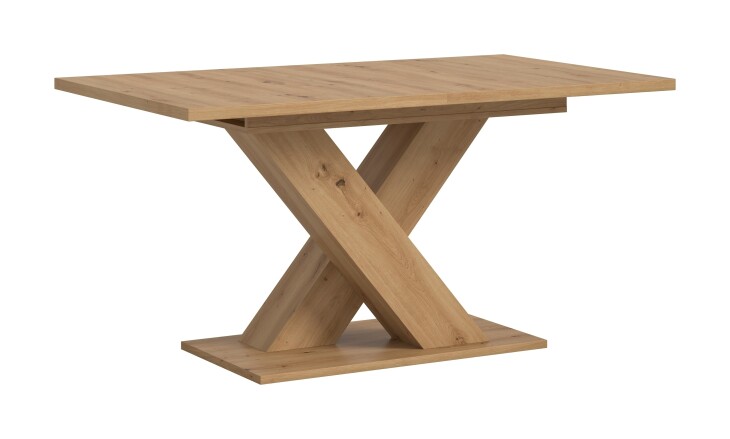 Kulissen-Esstisch >Motion< ausziehbar, artisan oak Dekor - 150/190x76x90cm (BxHxT)