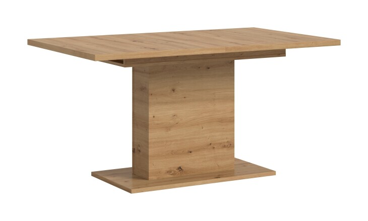 Kulissen-Esstisch >Motion< ausziehbar 190cm, artisan oak Dekor - 150/190x76x90cm (BxHxT)