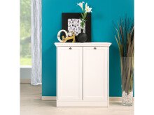 Kommode >Landsted< in Weiß - 80x90x35cm (BxHxT)