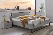 Bettanlage >Tilburg< (4tlg. ) Bett 168x92x210cm,...