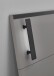 Bettanlage >Tilburg< (4tlg. ) Bett 188x92x210, Nachtkommoden, Kommode, Saharagrau/Grafit