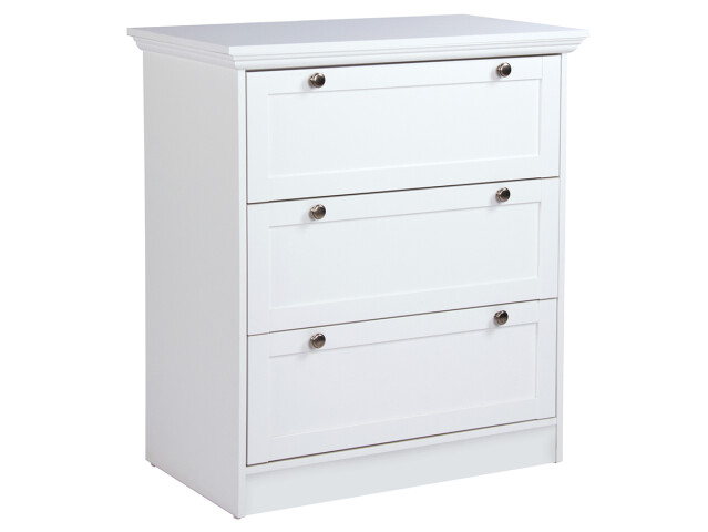 Kommode >Landsted< in Weiß - 80x90x45cm (BxHxT)