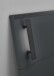 Bettanlage >Tilburg< (4tlg. ) LED, Bett 168x92x210, Nachtkommoden, Sideboard, Farbe Grafit