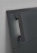 Bettanlage >Tilburg< (4tlg. ) LED, Bett 168x92x210, Nachtkommoden, Kommode, Farbe Grafit