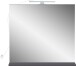 Badspiegel >1429< mit Ablage in Graphit - 76x75x15cm (BxHxT)