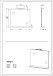 Badspiegel >1429< mit Ablage in Graphit - 76x75x15cm (BxHxT)