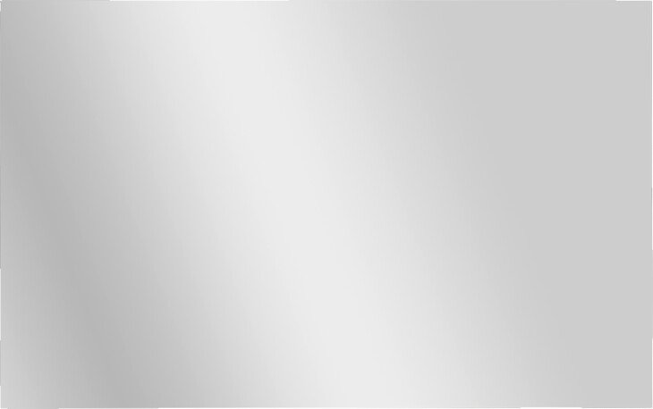 Spiegel >mirror< Universalspiegel mit Trägerplatte schwarz - 87x55x3cm (BxHxT)