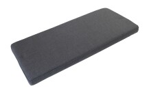 Sitzkissen >GW-GENOVA< für Schubänke, Anti-Rutschpads, Anthrazit - 95x6x35 (BxHxT)