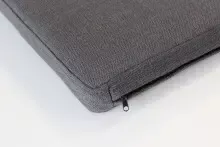 Sitzkissen >GW-GENOVA< für Schubänke, Anti-Rutschpads, Anthrazit - 95x6x35 (BxHxT)
