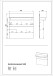 Wandgarderobe >GW-GENOVA< 5 Haken, Ablage, Stange, Glas / Weiß - 97x96x30cm (BxHxT)