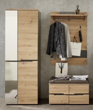 Garderoben-Set >Memphis< (3-teilig) Artisan Eiche...