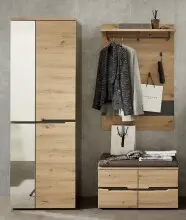 Garderoben-Set >Memphis< (3-teilig) Artisan Eiche...
