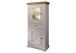 Wohnwand >WZ-0133< (2-teilig) weiss / eichefarbig - 268x177x42 (BxHxT)