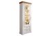 Wohnwand >WZ-0133< (4-teilig) weiss /  eichefarbig - 357x214x42 (BxHxT)