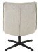 Relaxsessel >Aveiro< (2-teilig) inkl. Hocker, hellgrau, Webstoff - 69x94x91cm (BxHxT)