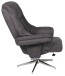 Relaxsessel >Burnaby< (2-teilig) inkl. Hocker, Relaxfunktion, anthrazit - 82x99x90 (BxHxT)