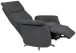 Relaxsessel >Thompson< verstellbar, drehbar, anthrazit - 78x95x80cm (BxHxT)