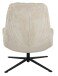 Relaxsessel >Porto< (2-teilig) inkl. Hocker, drehbar, Cord beige - 83x100x92 (BxHxT)