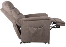 TV-Sessel >Whitehorse< 150kg, Aufstehhilfe, Relaxfunktion, graubraun - 78x85x89cm (BxHxT)