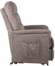 TV-Sessel >Whitehorse< 150kg, Aufstehhilfe, Relaxfunktion, graubraun - 78x85x89cm (BxHxT)