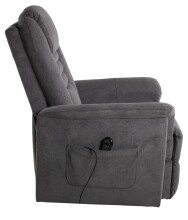 TV-Sessel >Granada< Aufstehhilfe, Relaxfunktion, grau - 78x94x93cm (BxHxT)