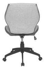 Bürostuhl >Madita< Wippmechanik, ergonomisch, hellgrau / dunkelgrau - 61x90x61 (BxHxT)