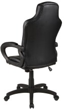 Chefsessel >Joris< ergonomisch, Wippmechanik, schwarz - 61x109x61cm (BxHxT)
