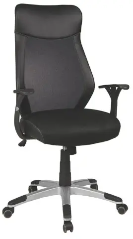 Chefsessel >Niko< Netzrücken, ergonomisch, schwarz - 65x113x65cm (BxHxT)