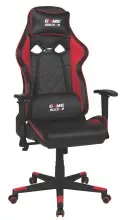 Gaming-Stuhl >Game-Rocker< ergonomisch, schwarz /...
