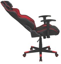 Gaming-Stuhl >Game-Rocker< ergonomisch, schwarz / rot - 66x128x66cm (BxHxT)