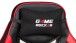 Gaming-Stuhl >Game-Rocker< 150kg, ergonomisch, schwarz / rot - 72x128x72cm (BxHxT)