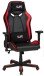 Gaming-Stuhl >Game-Rocker< 150kg, ergonomisch, schwarz / rot - 72x128x72cm (BxHxT)